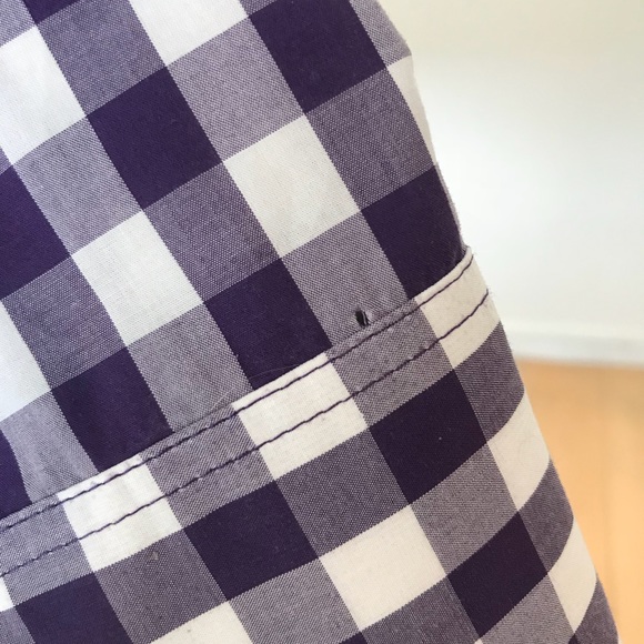 [J. Crew] Mini Gingham Checkered Boy Shirt - Picture 7 of 8